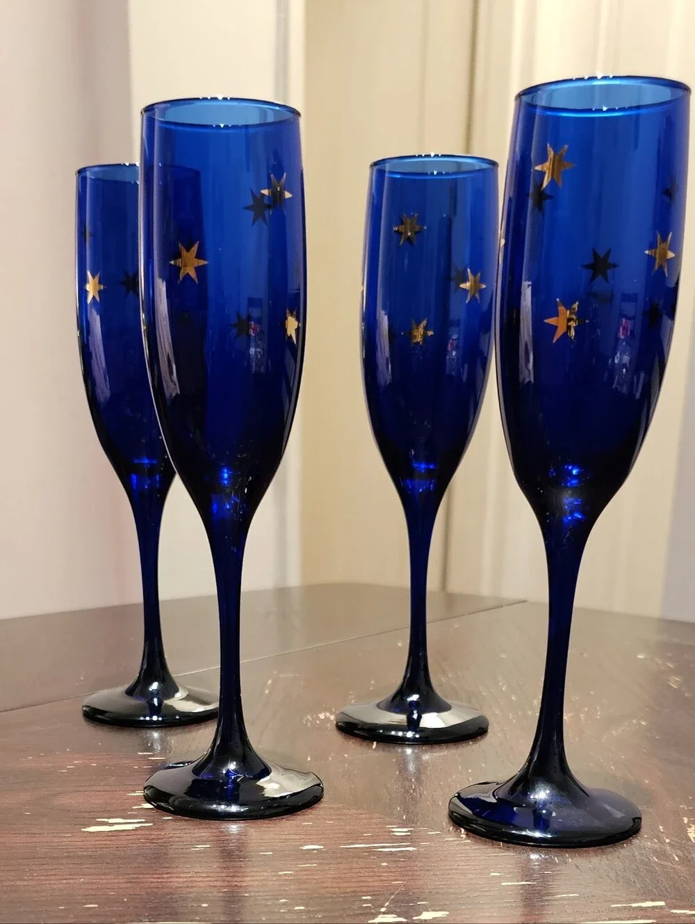 Libbey elegant cobalt